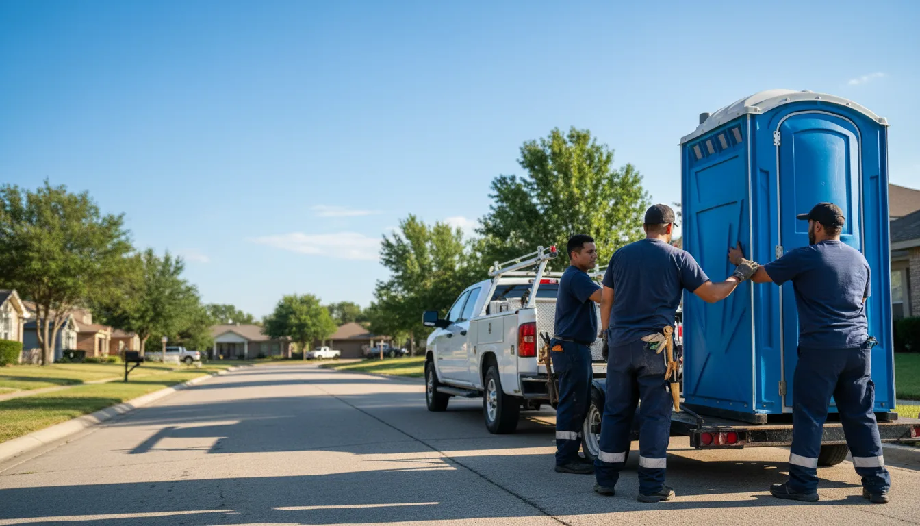 Portable Toilet Rental in Junction, TX near me
